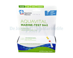 Aquavital Marine Test - 5 In 1 - 50 Test Strips