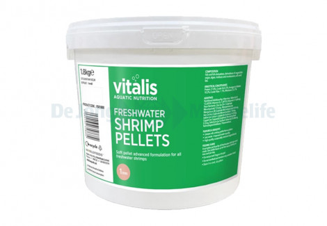 Freshwater Shrimp Pellets 1Mm - 1.8Kg (Shop Use)